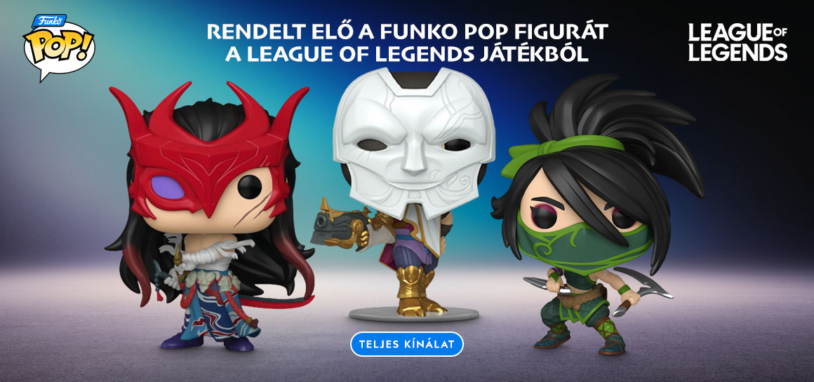 Rendelt elő a Funko Pop figurát a League of Legends játékból