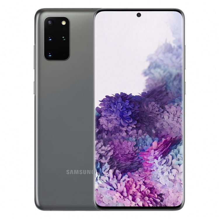 Samsung Galaxy S20 Plus - G985F, Dual SIM, 8/128GB | Cosmic Gray, A osztály - Használt, 12 hónap garancia