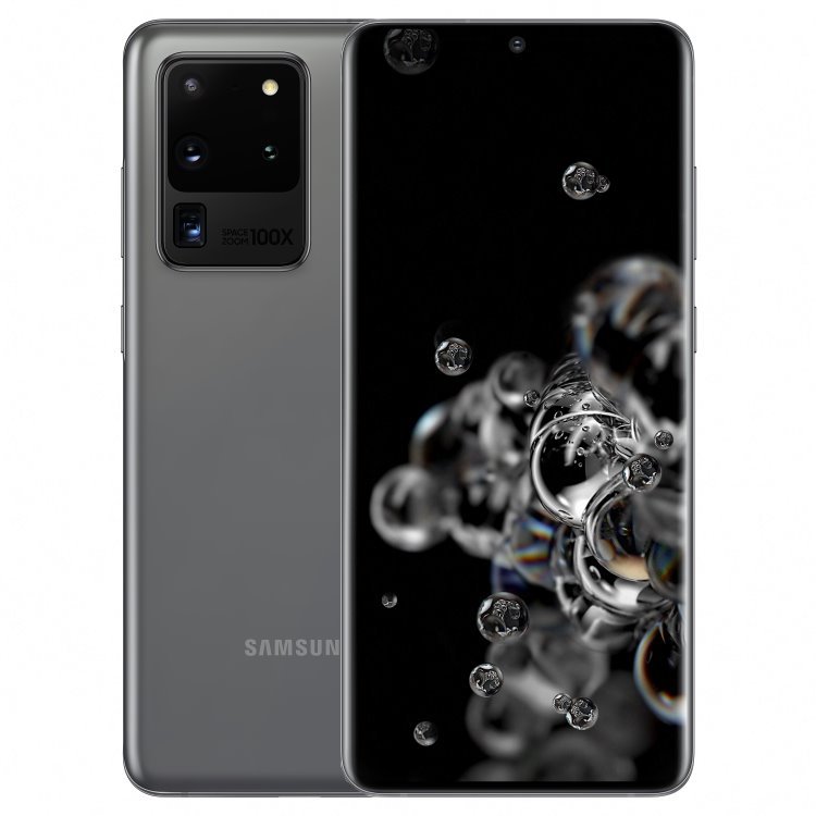 Samsung Galaxy S20 Ultra 5G - G988B, Dual SIM, 12/128GB | Cosmic Gray, A osztály - használt, 12 hónap garancia