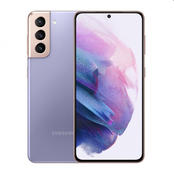 Samsung Galaxy S21 5G - G991B, 8/128GB, Violet | bontott csomagolás