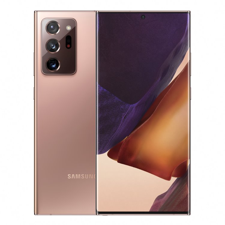 Samsung Galaxy Note 20 Ultra 5G - N986B, Dual SIM, 12/256GB | Mystic Bronze, B osztály - Használt, 12 hónap garancia