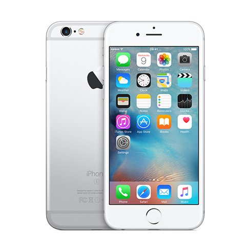 Apple iPhone 6S, 64GB | Silver, C osztály - használt, 12 hónap garancia