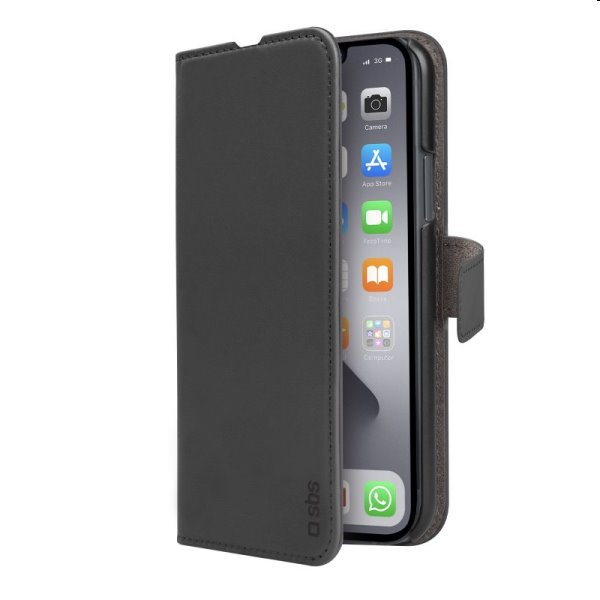 SBS Tok Book Wallet for iPhone 13, black