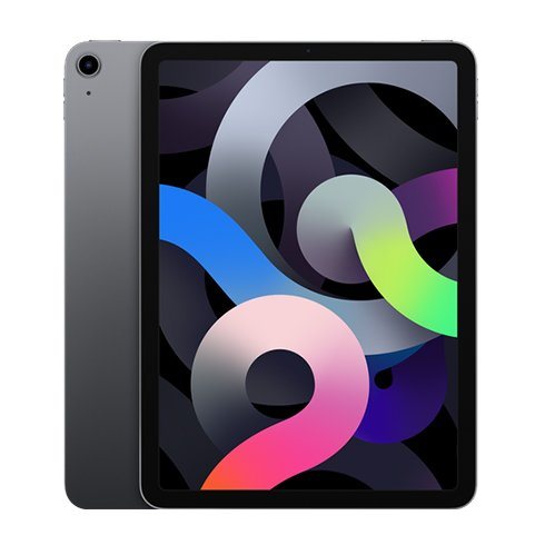 Apple iPad Air 10.9" (2020), Wi-Fi, 64GB, Space Gray, A osztály - használt, 12 hónap garancia