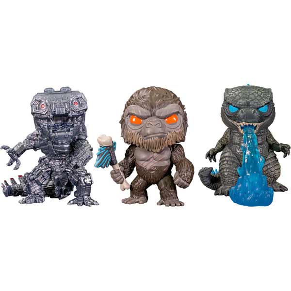 POP! Movies: 3 Pack (Godzilla Vs Kong) Special Kiadás