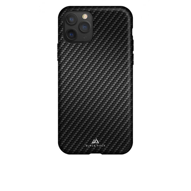 Black Rock Robust Real Carbon iPhone 11 Pro Max, Fekete - OPENBOX (Bontott csomagolás, teljes garancia)