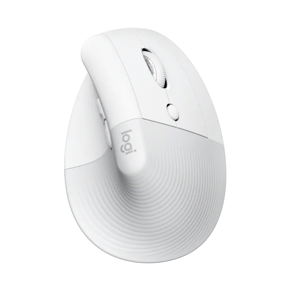 Logitech Lift for Business Vertikálna ergonomická myš, White