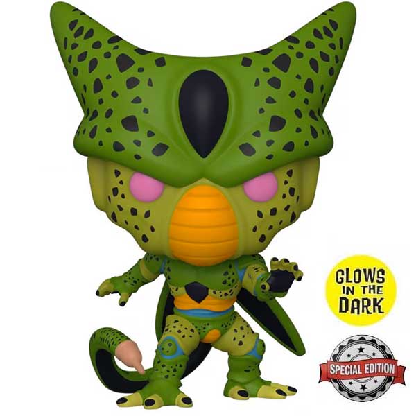 POP! Animation: Cell First Form (Dragon Ball) Special Kiadás (Glows in The Dark)