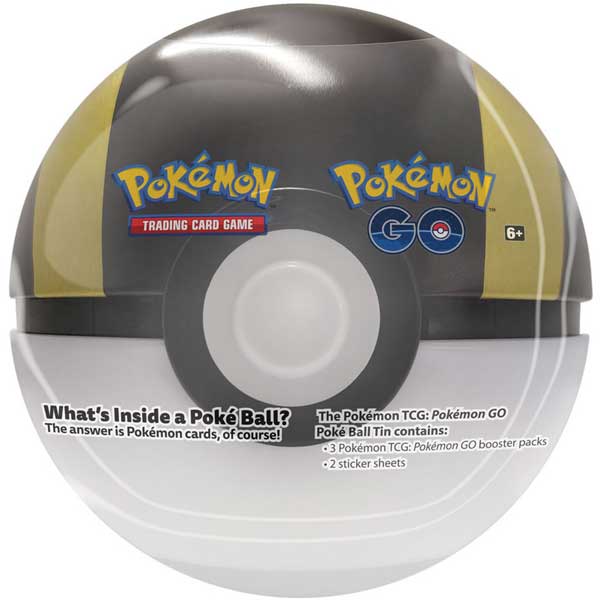 PKM Go Ball Tin White Gold (Pokémon) - OPENBOX (Bontott csomagolás, teljes garancia)