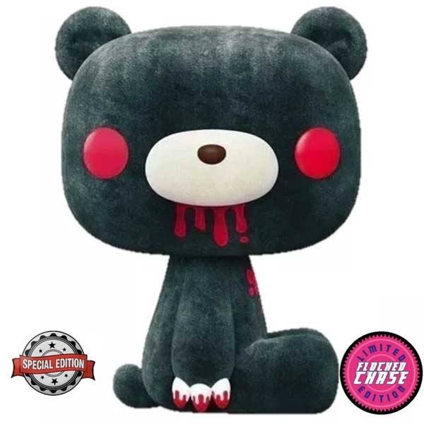 POP! Gloomy Bear (Gloomy the Naughty Grizzly) Special Kiadás Flocked CHASE figura