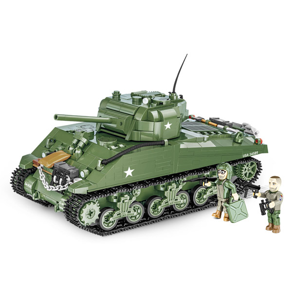 Cobi World War II M4A3 Sherman tank