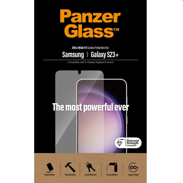 PanzerGlass UWF AB FP védőüveg Samsung Galaxy S23 Plus számára