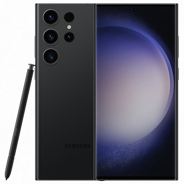 Samsung Galaxy S23 Ultra, 12/512GB, fekete, B osztály - használt, 12 hónap garancia