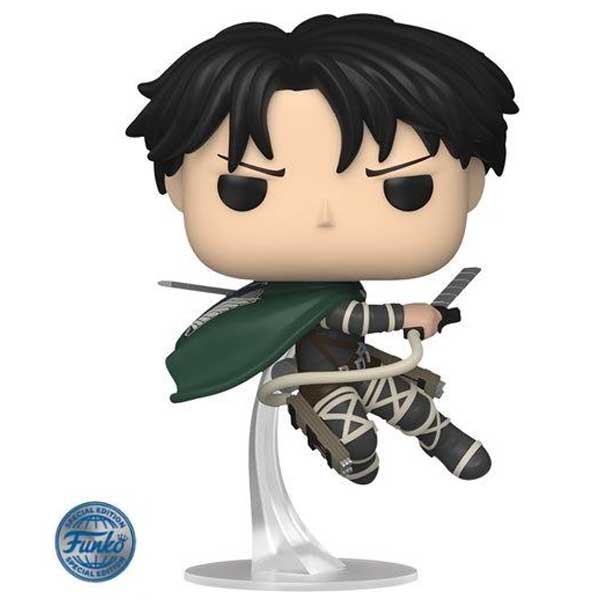 POP! Animation: Captain Levi (Attack on Titan) Special Kiadás - OPENBOX (Bontott csomagolás, teljes garancia)