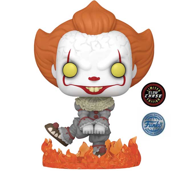 POP! Movies: Pennywise (IT) Special Kiadás CHASE (Glows in The Dark)