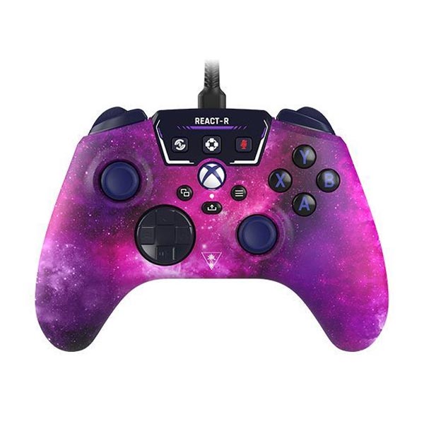 Játékvezérlő Turtle Beach REACT-R Gamepad Nebula, lila akciós termékkép 1