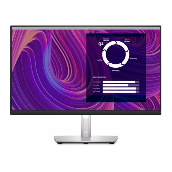 DELL P2423DE 24" QHD (2560 x 1400), IPS, 300nit, 1000:1, 5ms, PIVOT, HDMI, 2xDP, USB-C, RJ-45, Fekete, 3Y