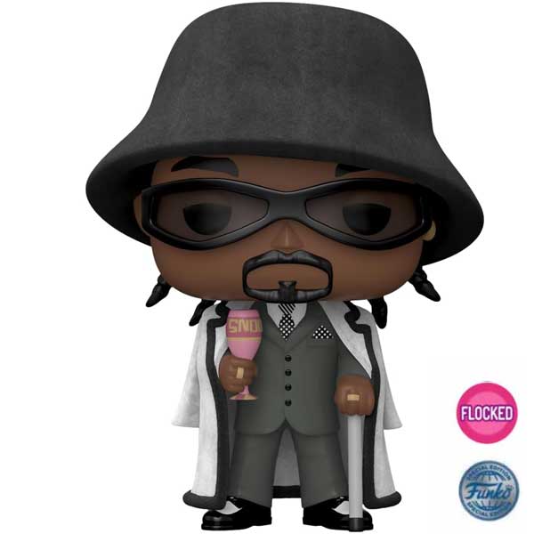 POP! Rocks: Snoop Dogg Special Kiadás Flocked - OPENBOX (Bontott csomagolás, teljes garancia)