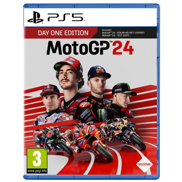 MotoGP 24 (Day One Edition) [PS5] - BAZÁR (használt termék)
