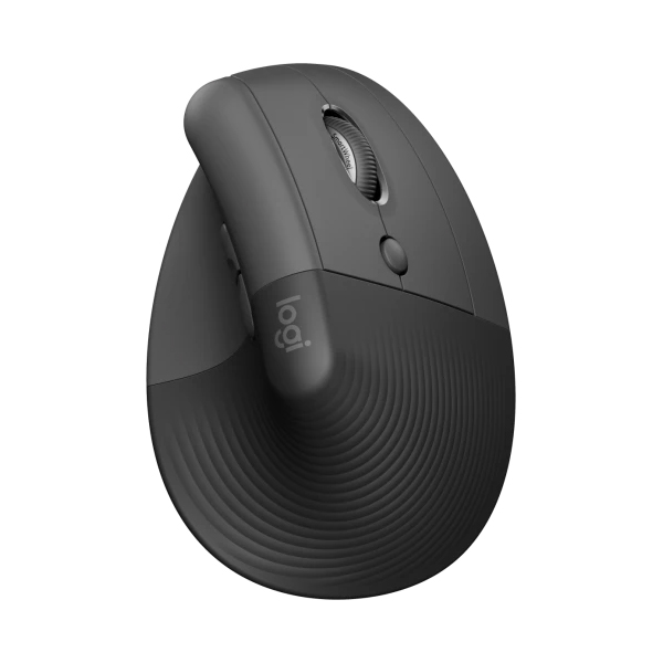 Logitech Lift Vertical Ergonomic Mouse, graphite, vystavený, záruka 21 mesiacov