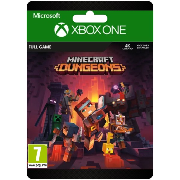 Minecraft Dungeons (digital) - XBOX ONE digital akciós termékkép 1