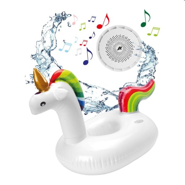 Music Hero Wireless speaker with inflatable, unicorn, használt, 12 hónap garancia