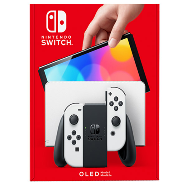 Nintendo Switch – OLED Model, fehér, használt, 12 hónap garancia