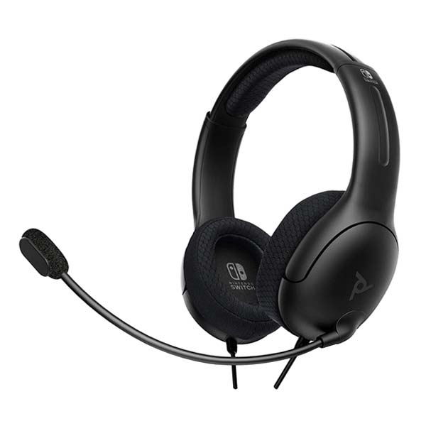 PDP LVL40 Wired Headset for Nintendo Switch, Black, použitý, záruka 12 mesiacov