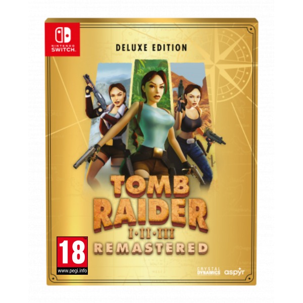 Tomb Raider I-III Remastered Starring Lara Croft (Deluxe Kiadás)
