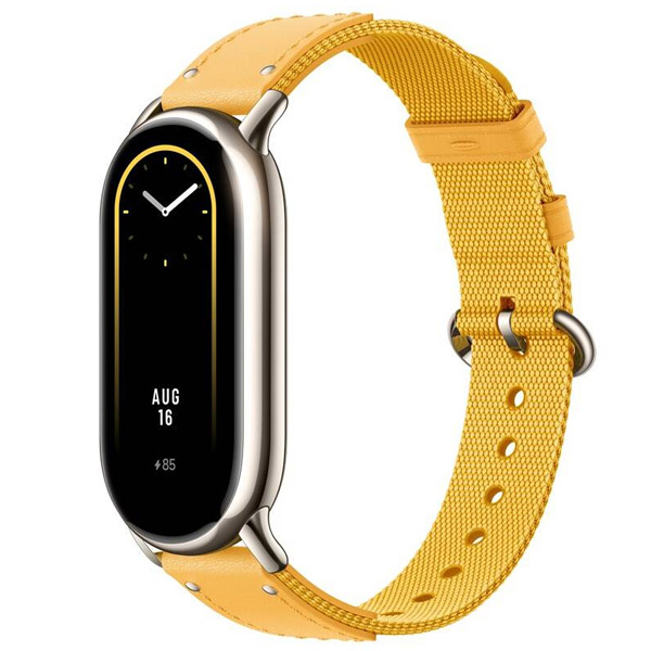 Xiaomi Smart Band 8 tartalék szíj, sárga