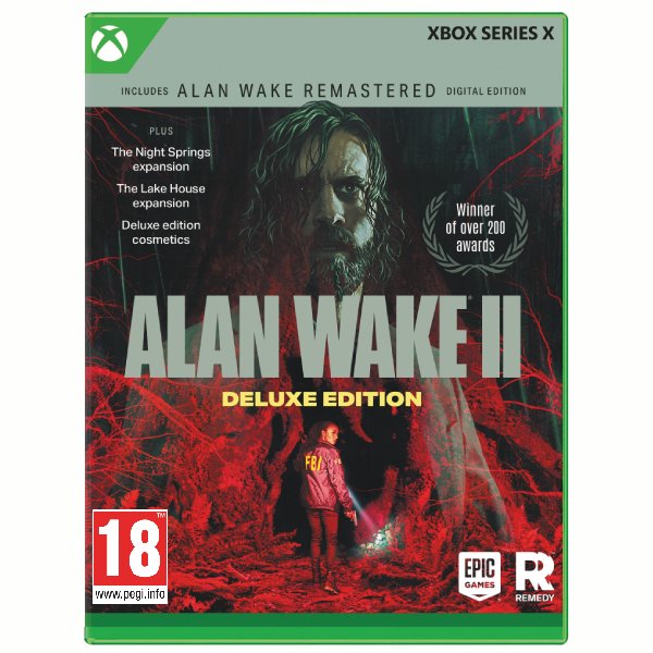 Alan Wake 2 (Deluxe Edition) [XBOX Series X] - BAZÁR (használt tovar)