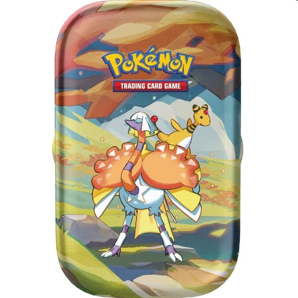 Kártyajáték Pokémon TCG: Vibrant Paldea Mini Tin Espathra & Ampharos (Pokémon)