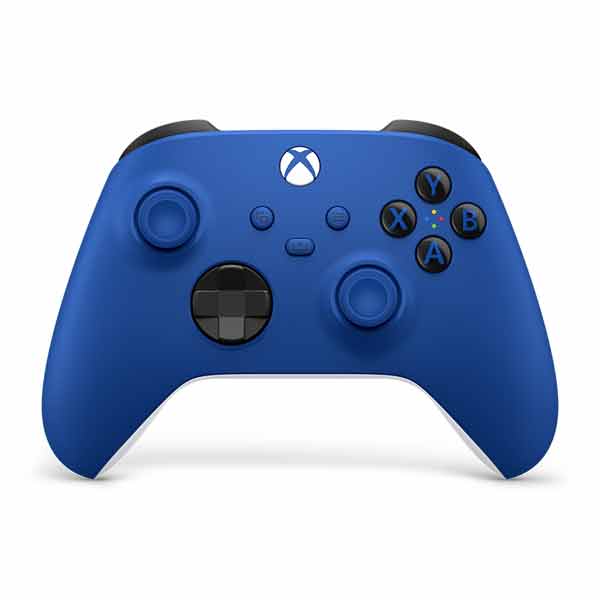 Microsoft Xbox Vezeték nélküli kontroller, shock blue, használt, 12 hónap garancia