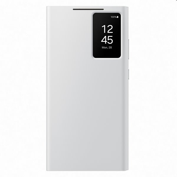 Samsung Smart View Wallet Cover S24 Ultra, white, vystavený, záruka 21 mesiacov