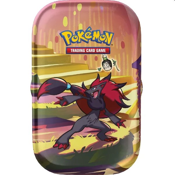 Kártyajáték Pokémon TCG: Scarlet & Violet Shrouded Fable Mini Tin Zoroark (Pokémon)