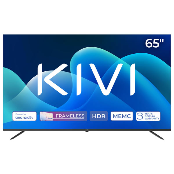 KIVI TV 65U730QB, 65" (163 cm), HD LED TV, AndroidTV, fekete