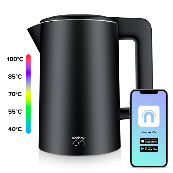 Niceboy ION Smart Kettle Onyx black