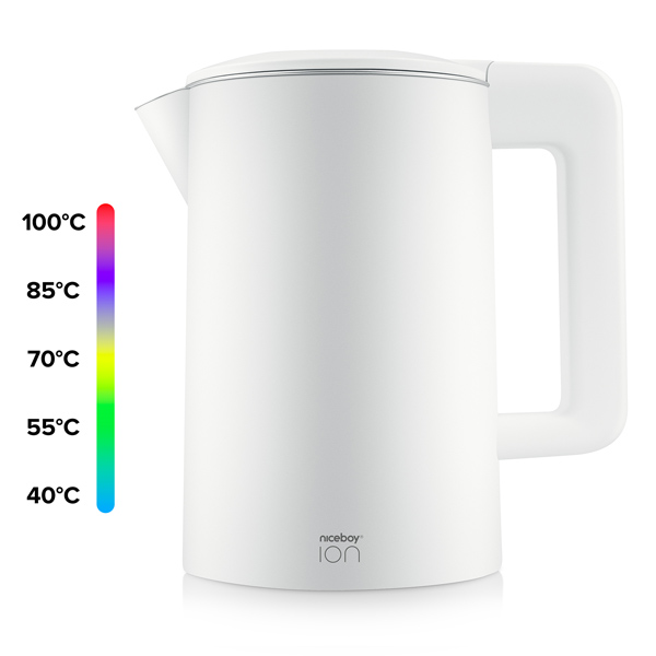 Niceboy ION ThermoKettle TK5 gyorsforraló, fehér