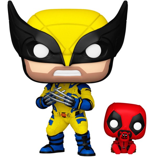 POP! Deadpool & Wolverine: Wolverine with Babypool (Marvel), használt, 12 hónap garancia