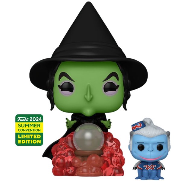 POP! Movies: Wicked Witch with Winged Monkey (The Wizard of Oz) 2024 Summer Convention Limited Edition