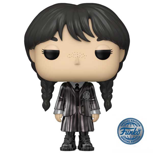 POP! TV: Wednesday Addams (Wednesday) Special Edition Metallic, kiállított, 21 hónap garancia