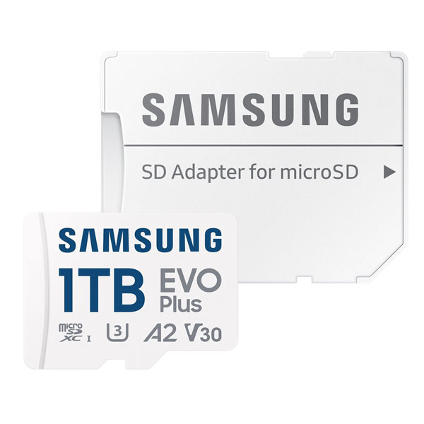 Samsung EVO Plus 1024 GB microSDXC, SD adapter