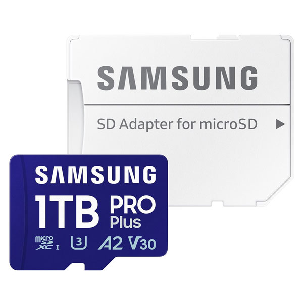 Samsung PRO Plus 1024 GB microSDXC, SD adapter