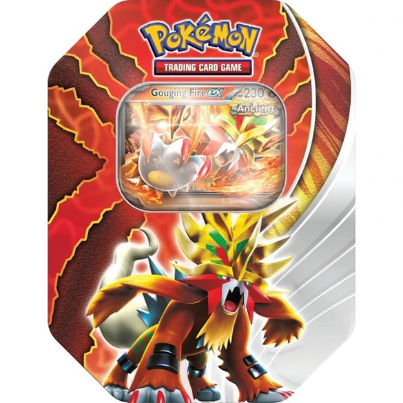 Kártyajáték Pokémon TCG: Paradox Destinies Tin Gouging Fire ex (Pokémon)