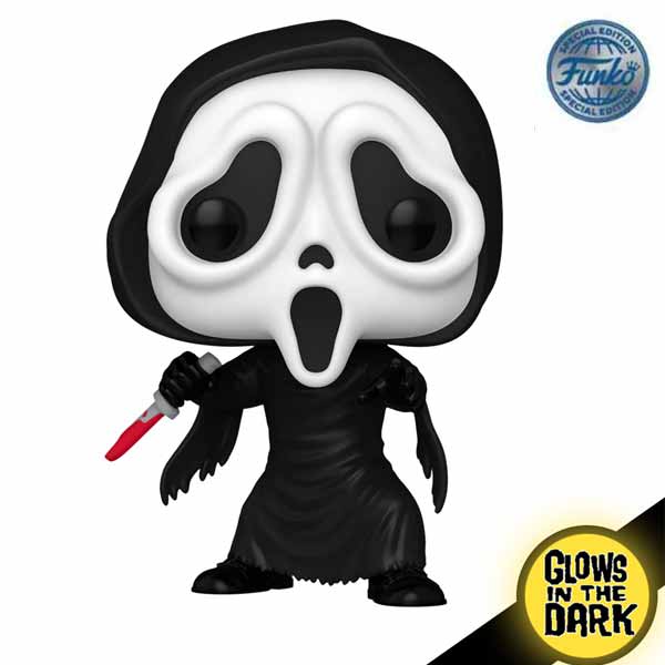 POP! Movies: Ghost Face (Vreskot) Special Edition (Glows in The Dark), használt, 12 hónap garancia