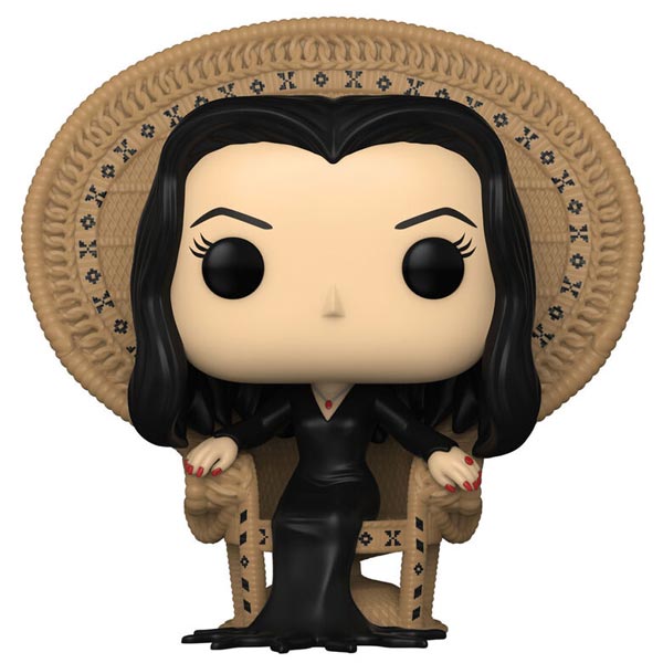 POP! TV: Morticia Addams (The Addams Family) Deluxe, használt, 12 hónap garancia