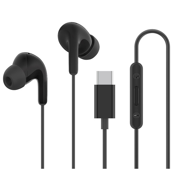 Xiaomi Type-C Earphones fülhallgató, fekete