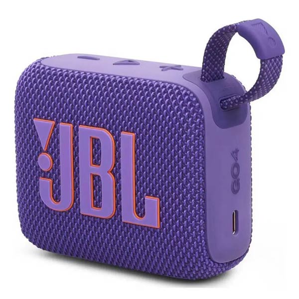 JBL GO 4 hordozható hangszóró, lila