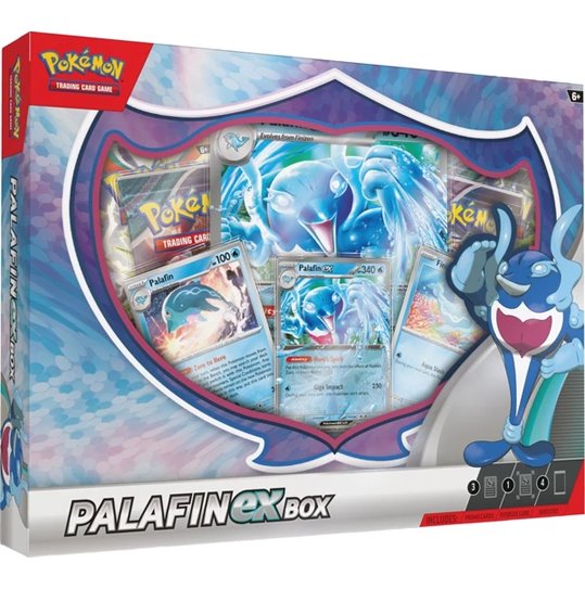 PKM Palafin ex Box (Pokémon), kiállított, 21 hónap garancia