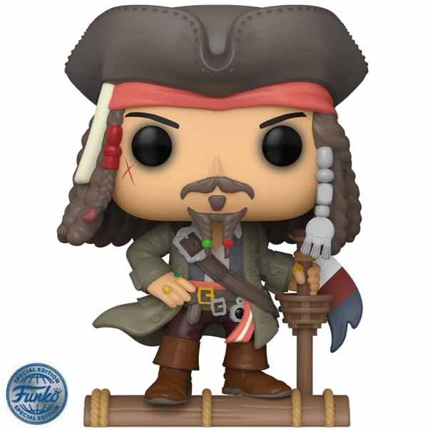 POP! Movies: Jack Sparrow (Pirates of the Caribbean) Special Edition, kiállított, 21 hónap garancia